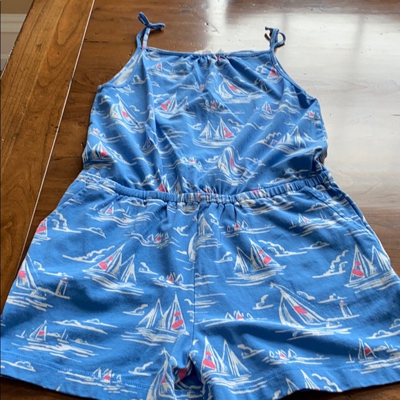 Vineyard Vines sailboat romper size 14 - Picture 2 of 10